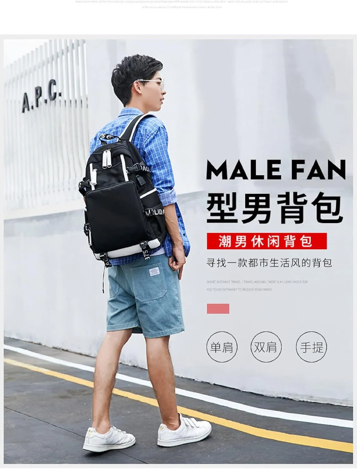 ISaikoy Anime Ouran High School Host Club Backpack Shoulder Bag Bookbag Student School Bag Daypack Satchel C1