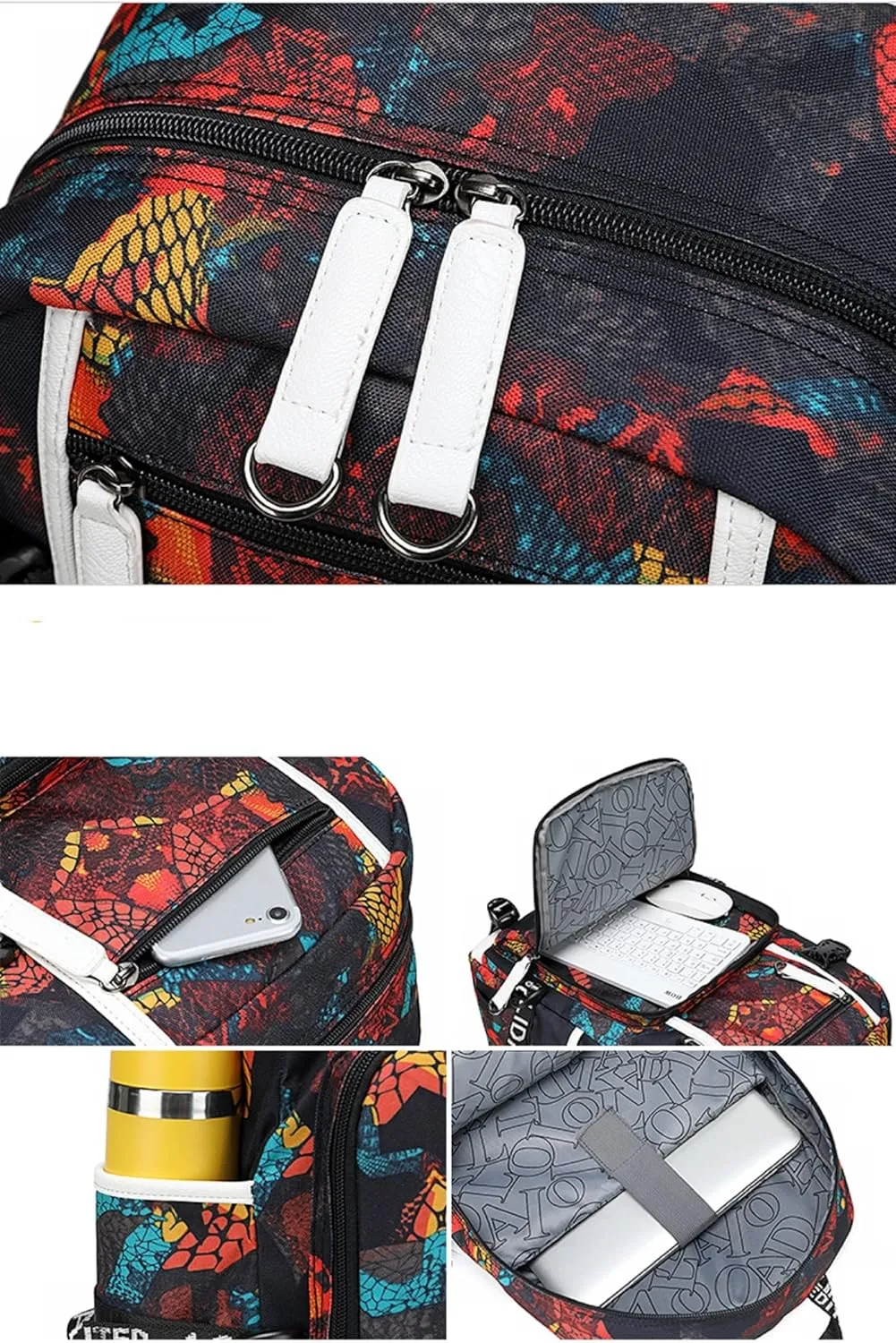 ISaikoy Anime Ouran High School Host Club Backpack Shoulder Bag Bookbag Student School Bag Daypack Satchel D1