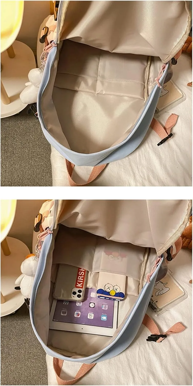 ISaikoy Anime Toilet-bound Hanako-kun Backpack Students Bookbag Shoulder School Bag Daypack Laptop Bag 11