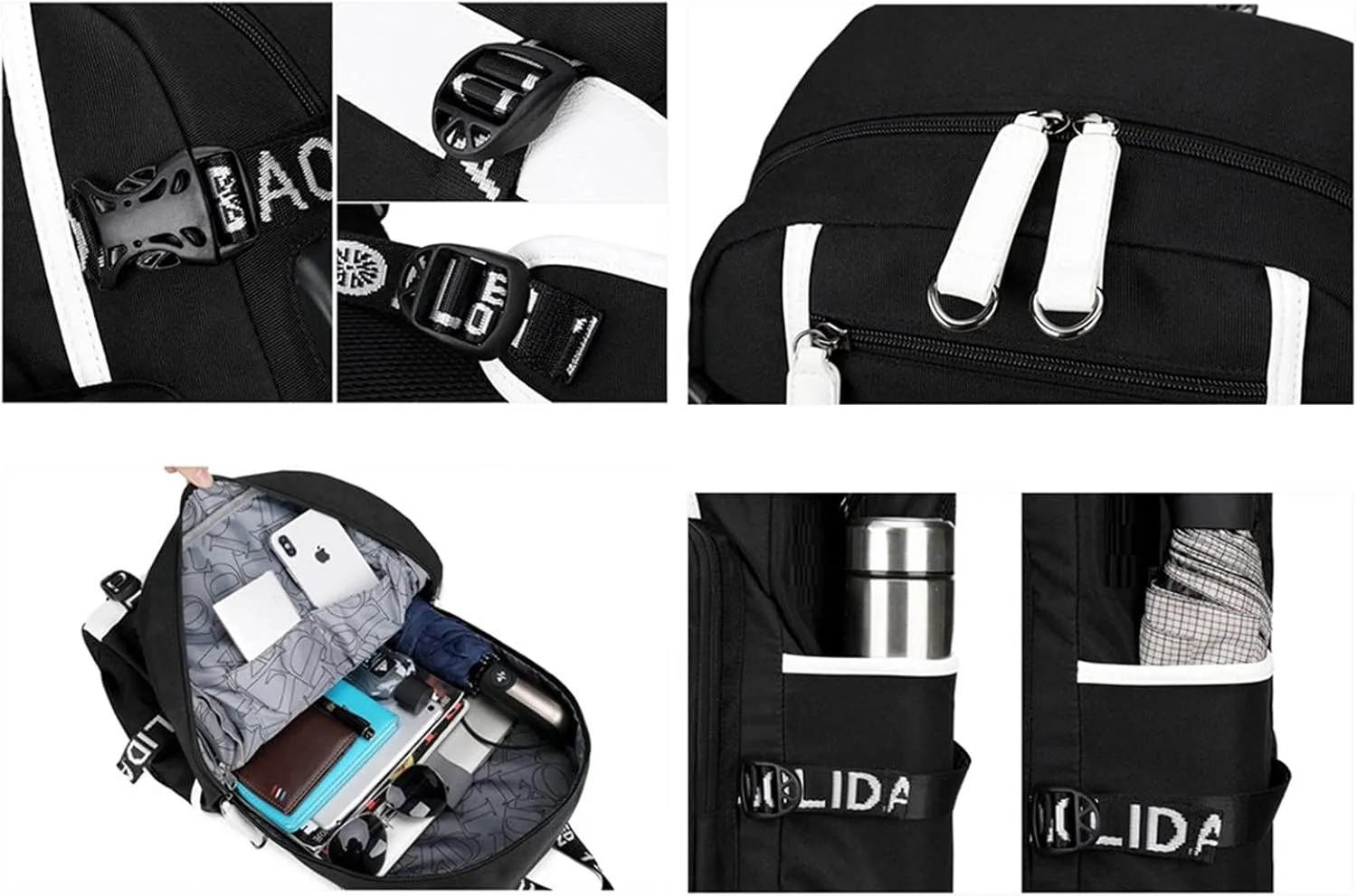 Isaikoy Anime Trigger Happy Havoc Backpack Satchel Bookbag Daypack School Bag Shoulder Bag color33