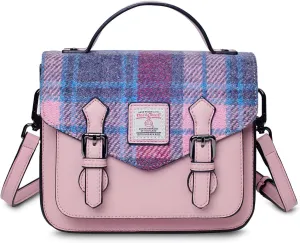 Islander® The Calton Satchel - Ladies Satchel With HARRIS TWEED - Small and Medium