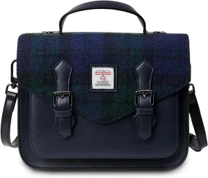 Islander® The Calton Satchel - Ladies Satchel With HARRIS TWEED - Small and Medium