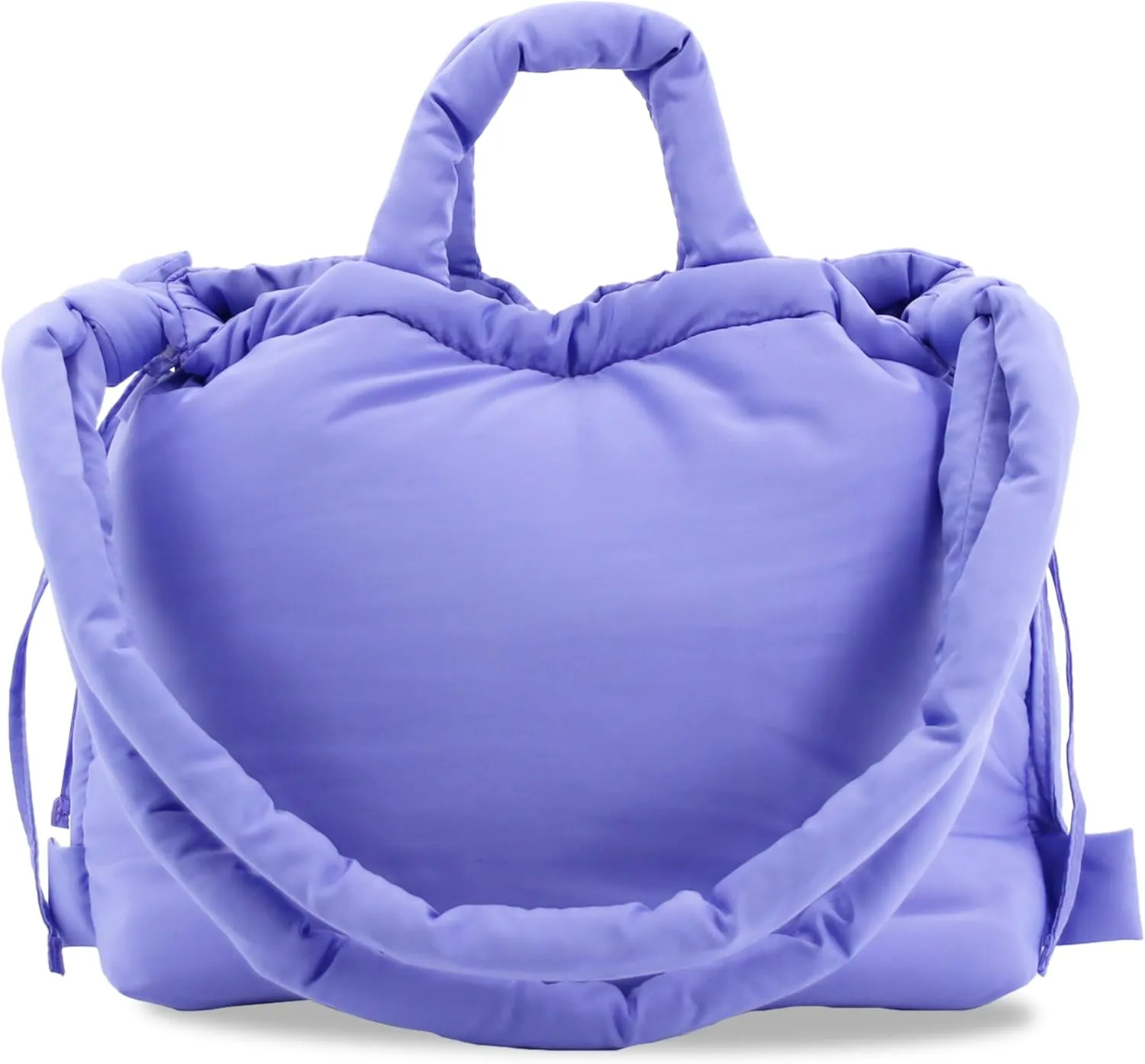 J World New York Quilted Puffer Tote Bag for Women. Puffy Shoulder Handbag Converts to Puff Backpack