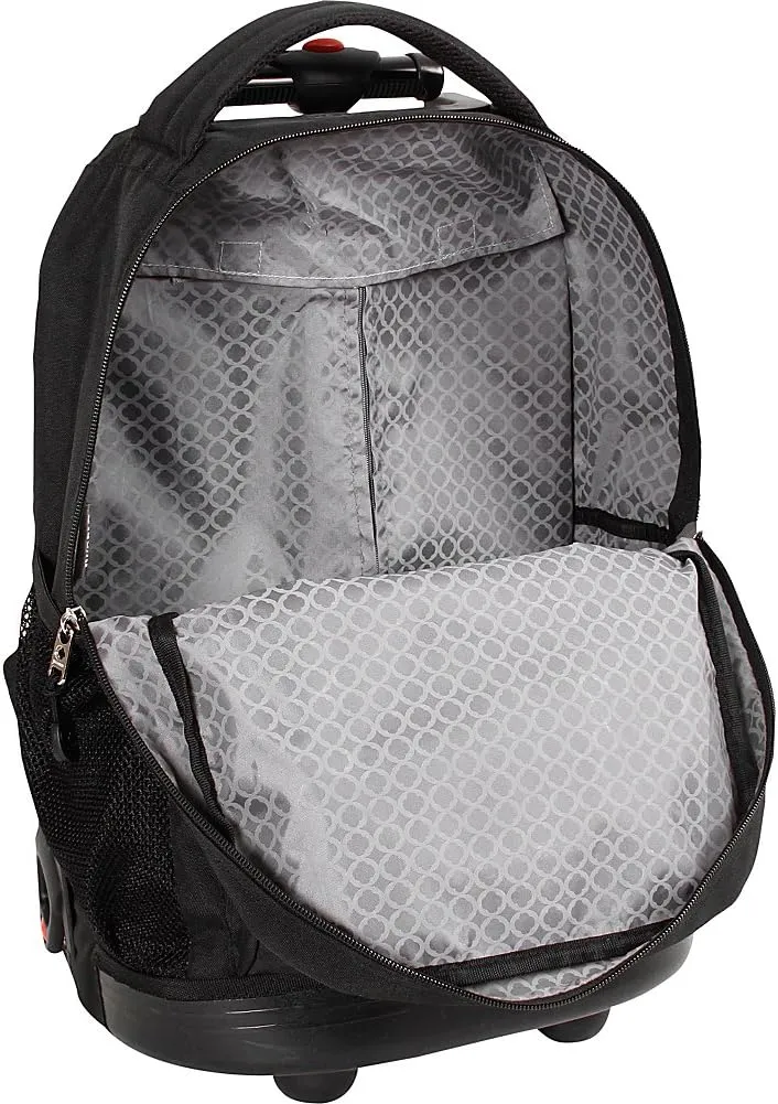 J World New York Sunny Rolling Backpack for Kids and Adults, Savanna, One Size