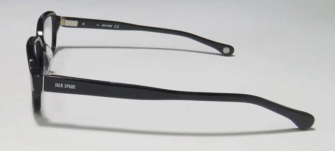 Jack Spade Collier Mens/Womens Rectangular Full-rim Classic Collectible Signature Logo Eyeglasses/Eye Glasses