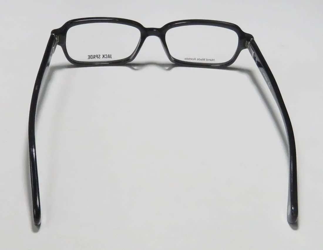 Jack Spade Collier Mens/Womens Rectangular Full-rim Classic Collectible Signature Logo Eyeglasses/Eye Glasses