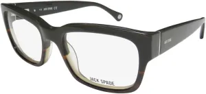 Jack Spade Grant Mens/Womens Rectangular Full-rim Flexible Hinges Brand Name Classic Design Eyeglasses/Spectacles
