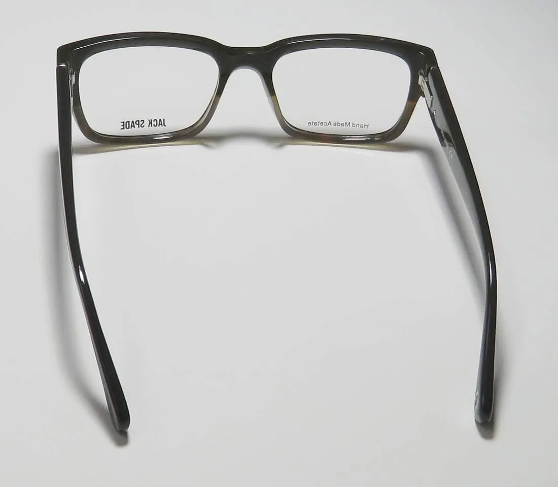 Jack Spade Grant Mens/Womens Rectangular Full-rim Flexible Hinges Brand Name Classic Design Eyeglasses/Spectacles