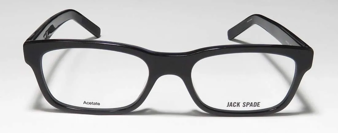 Jack Spade Hancock Mens/Womens Rectangular Full-rim Eyeglasses/Glasses