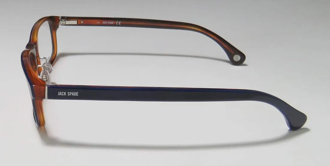 Jack Spade Larson Mens/Womens Rectangular Full-rim Authentic Collectible Classic Shape Eyeglasses/Eyeglass Frame