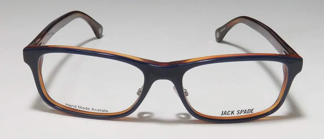 Jack Spade Larson Mens/Womens Rectangular Full-rim Authentic Collectible Classic Shape Eyeglasses/Eyeglass Frame