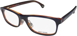 Jack Spade Larson Mens/Womens Rectangular Full-rim Authentic Collectible Classic Shape Eyeglasses/Eyeglass Frame
