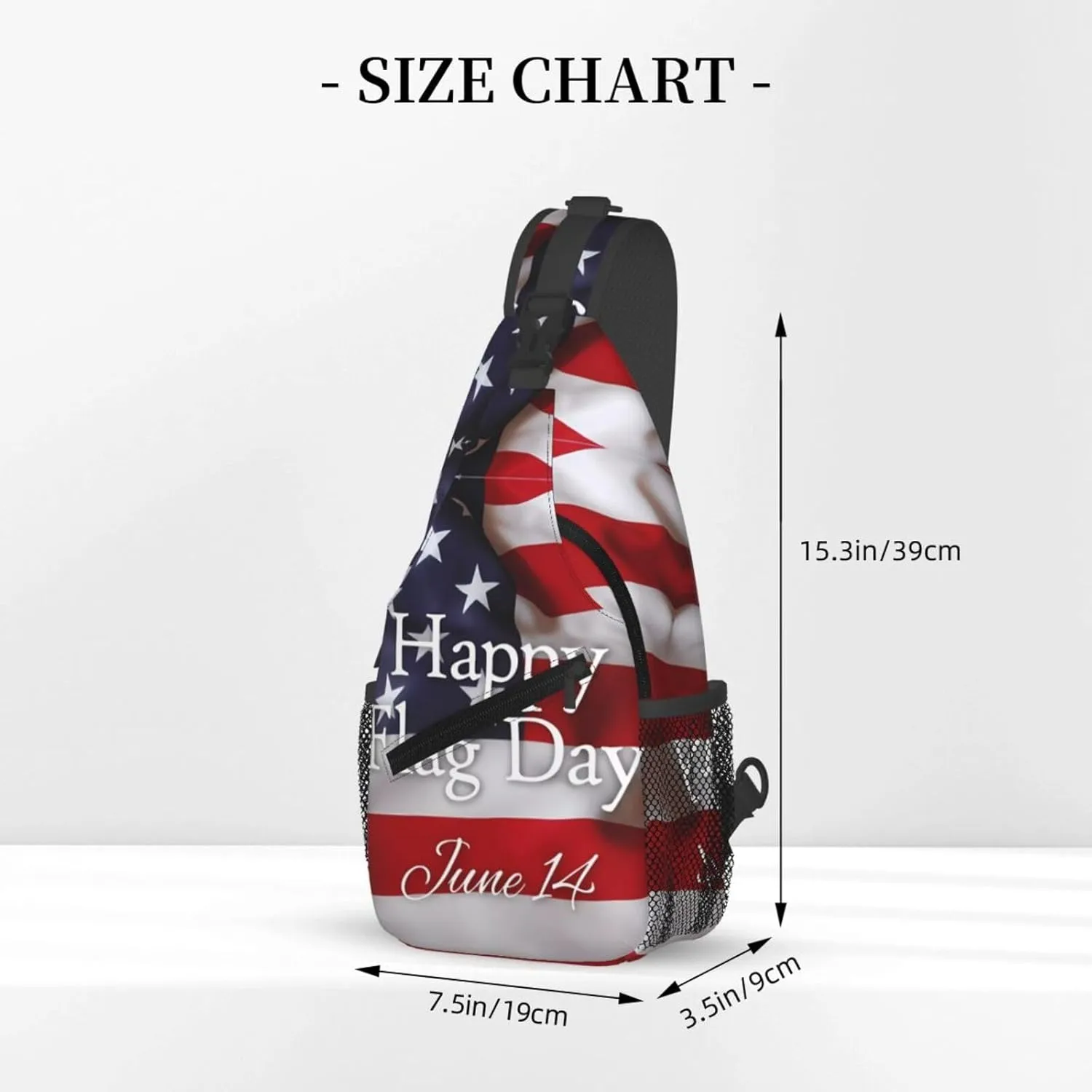 Jamaican Flag Lion Head Sling Bag Adjustable Chest Bags Casual Crossbody Bag Travel Shoulder Backpack