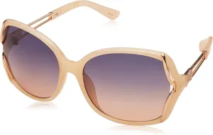 Jessica Simpson Women's J5393 Timeless and Elegant Vintage Oval Sunglasses