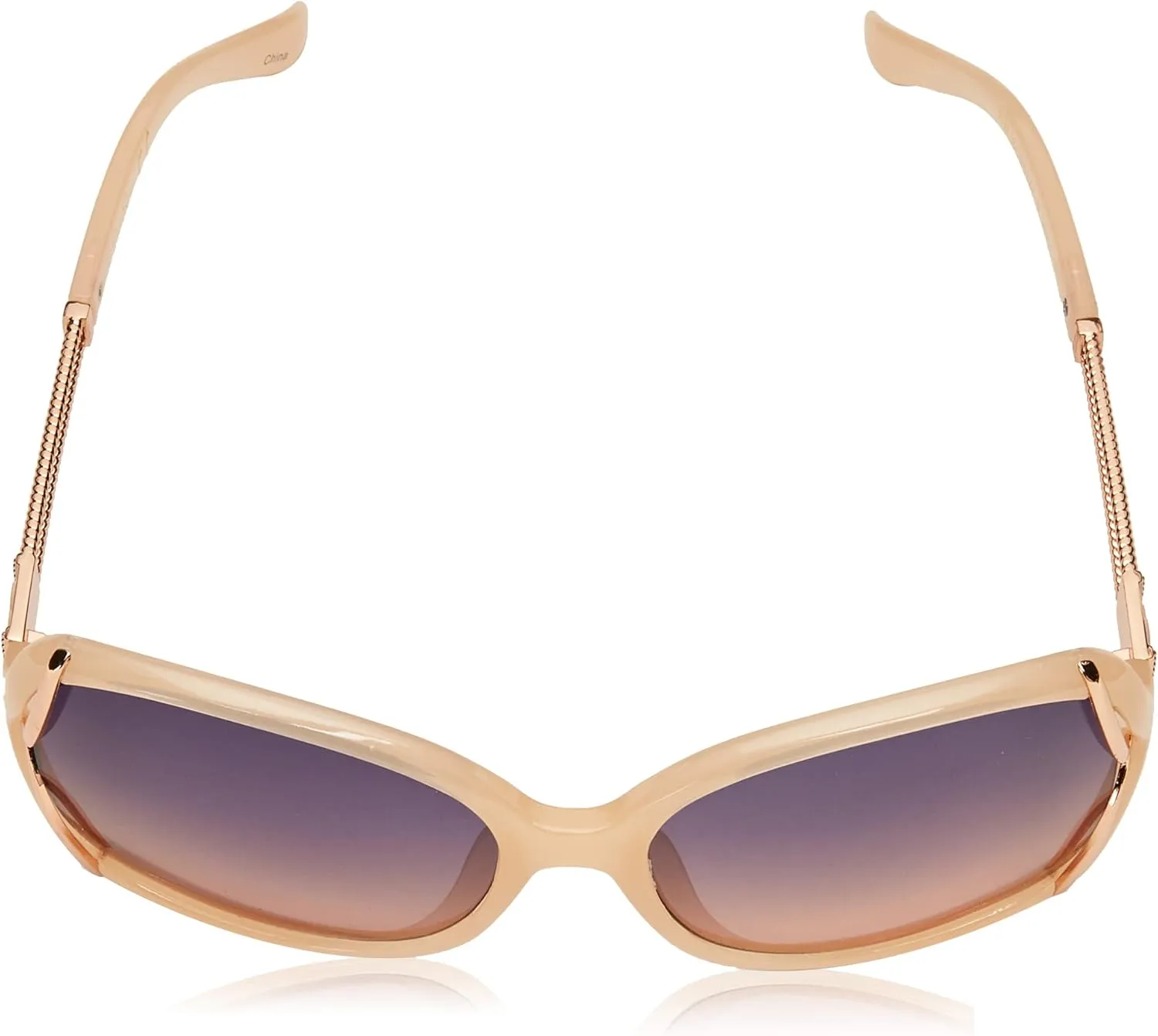 Jessica Simpson Women's J5393 Timeless and Elegant Vintage Oval Sunglasses