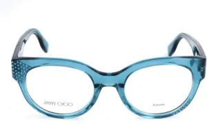 Jimmy Choo - JIMMY CHOO 136, Cat Eye, acetate, women, TRANSPARENT PETROLEUM(KVK), 49/20/140
