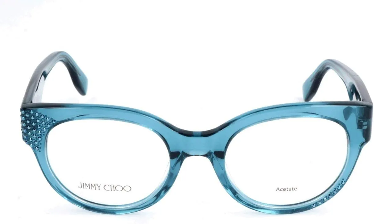 Jimmy Choo - JIMMY CHOO 136, Cat Eye, acetate, women, TRANSPARENT PETROLEUM(KVK), 49/20/140