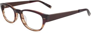 John Varvatos Men's V355 Sunglasses, Redwood Uf, 51/18/140