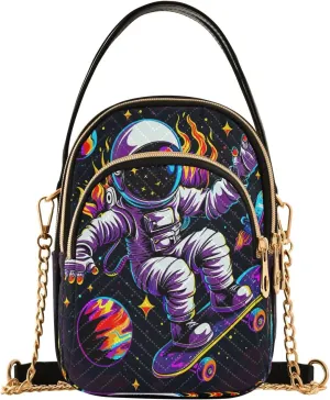 Joisal Small Crossbody Purses for Women, Women Purses and Handbags Triple Zip Shoulder Bag for Women