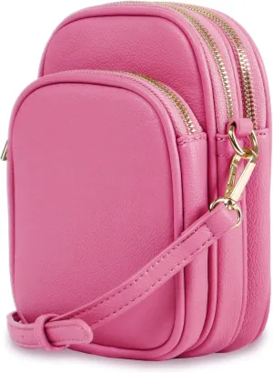 Josie Triple Zip Crossbody Bag