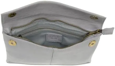 Joy Susan Convertible Crossbody Wristlet: Fold-Over Vegan