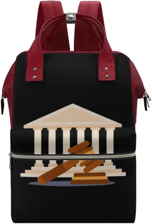 Judge's Hammer Waterproof Diaper Bag Backpack Multifunction Mommy Bags Large Capacity Travel Back Pack
