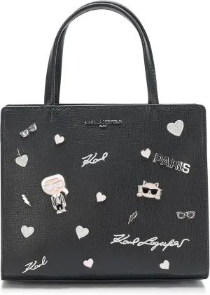 KARL LAGERFELD Paris Women's Maybelle Pin Satchel