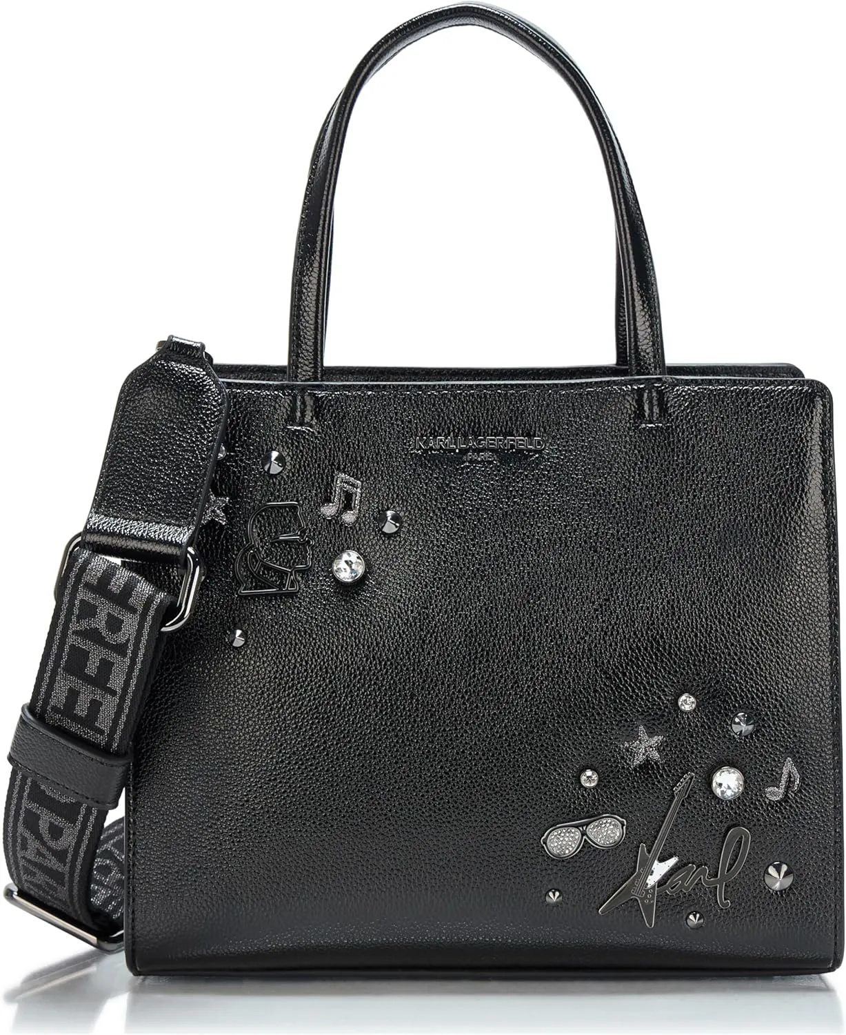 KARL LAGERFELD Paris Women's Maybelle Pin Satchel