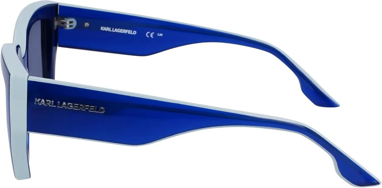 KARL LAGERFELD Women's Kl6143s Rectangular Sunglasses