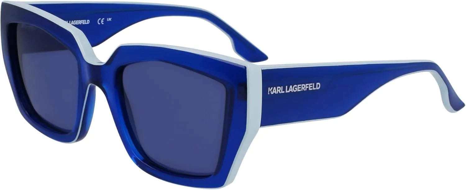KARL LAGERFELD Women's Kl6143s Rectangular Sunglasses