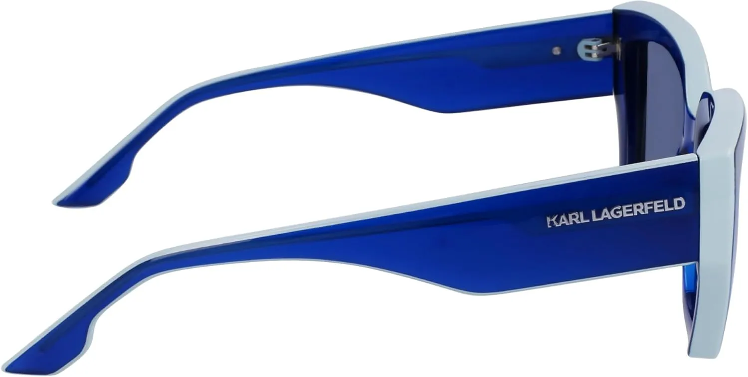 KARL LAGERFELD Women's Kl6143s Rectangular Sunglasses