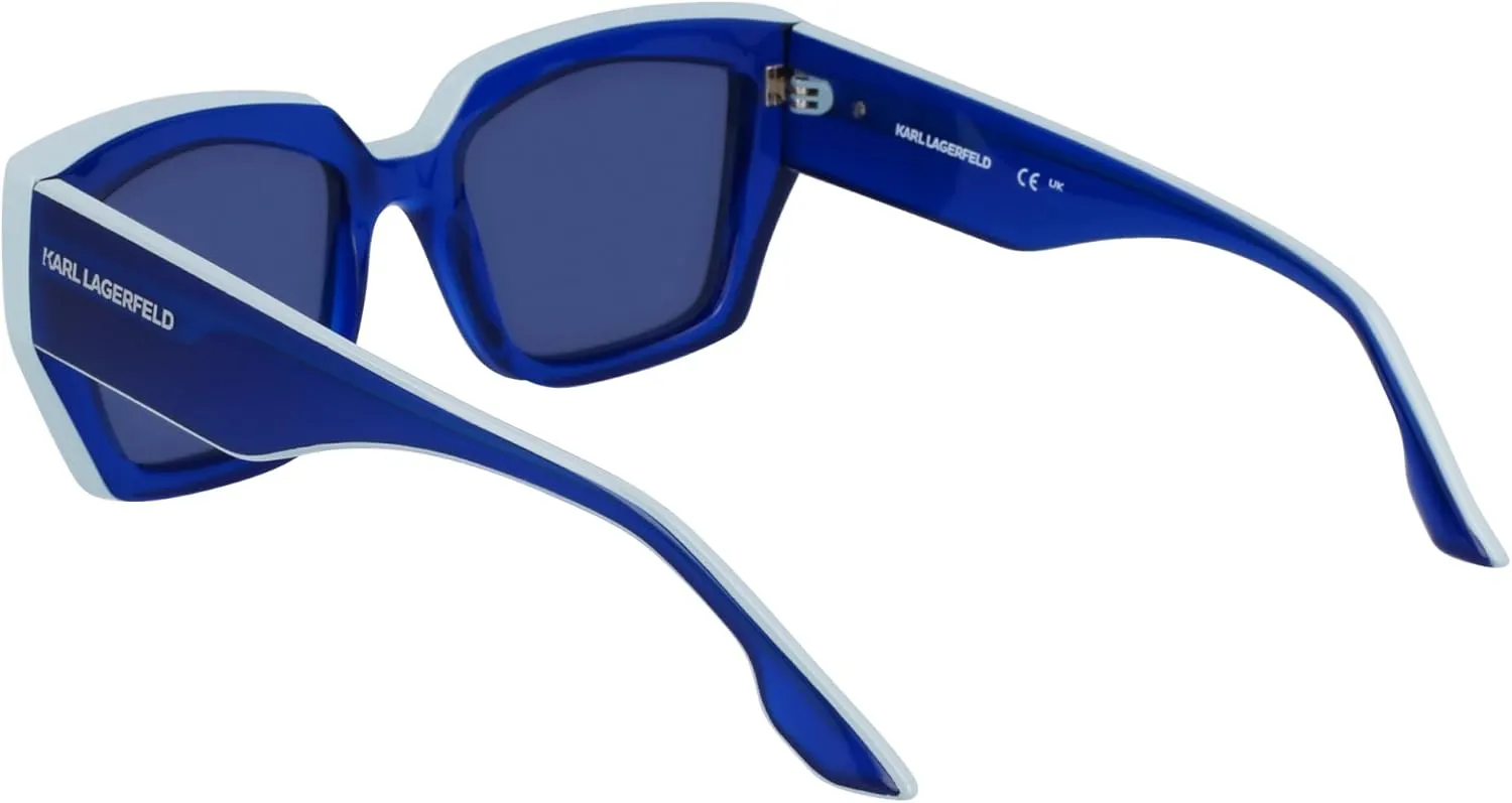 KARL LAGERFELD Women's Kl6143s Rectangular Sunglasses