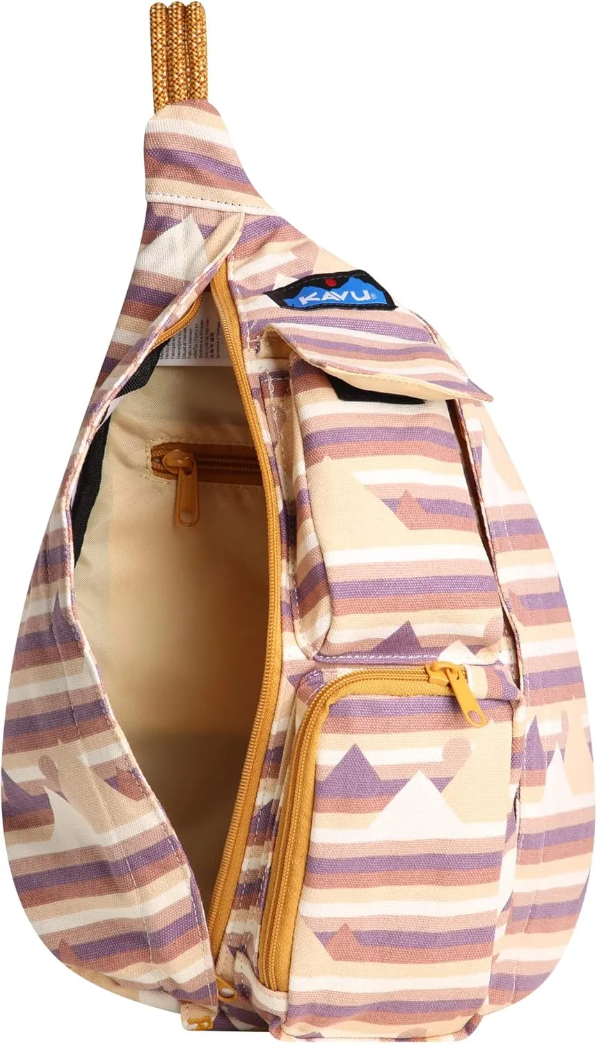 KAVU Mini Rope Bag Cotton Crossbody Sling