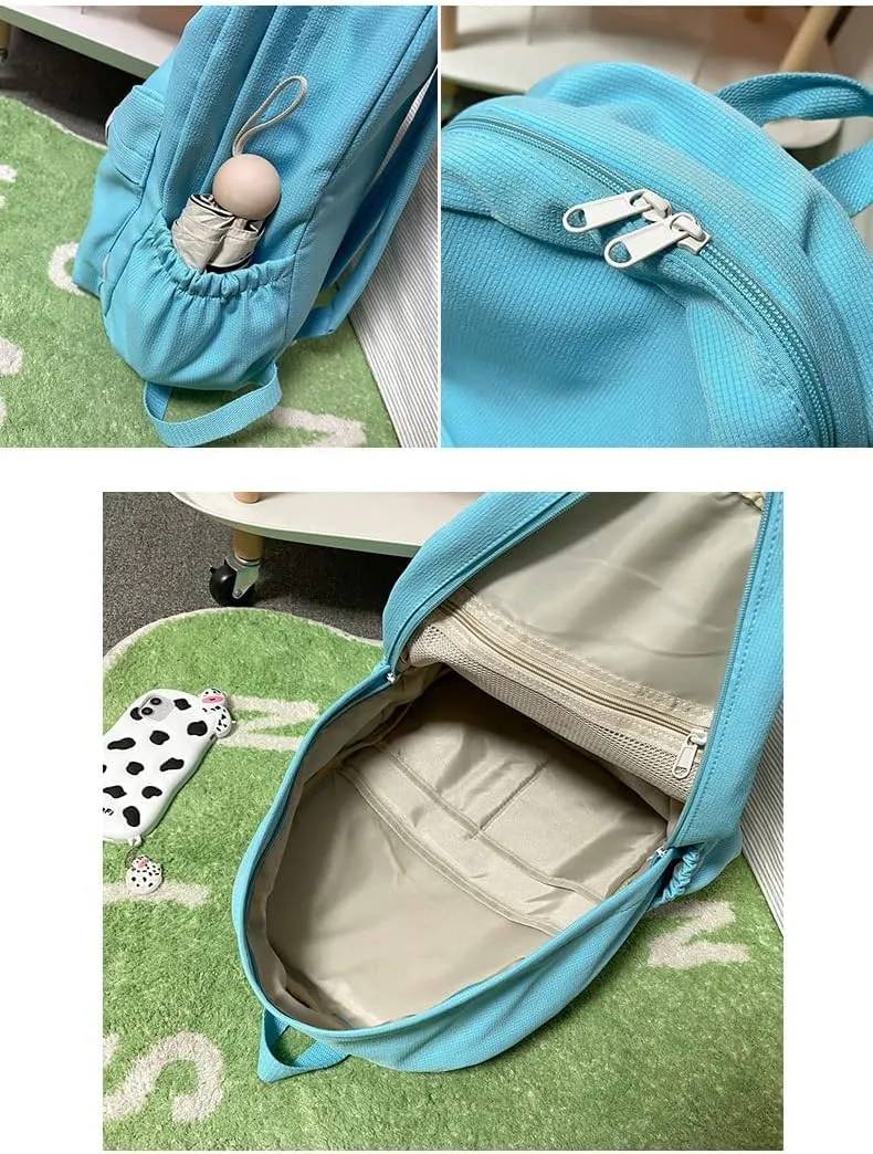 Kawaii Backpack Aesthetic Backpacks Back to School Supplies Aesthetic School Supplies for Teen Girls Mochila
