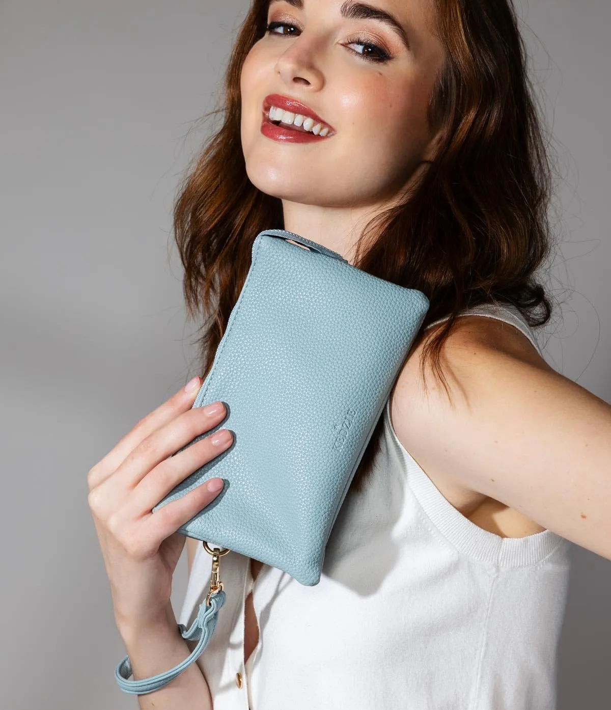 KEDZIE Eclipse Vegan Leather Convertible Purse Wallet Crossbody Bag for Women