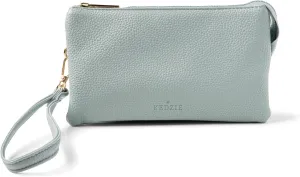 KEDZIE Eclipse Vegan Leather Convertible Purse Wallet Crossbody Bag for Women