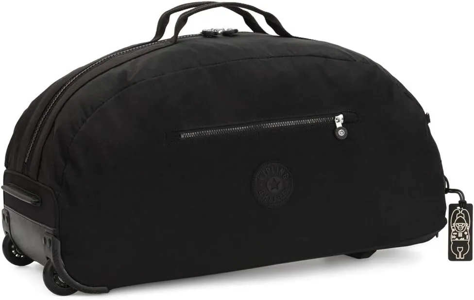 Kipling unisex-adults Devin On Wheels Carry On Duffle, black noir, One Size