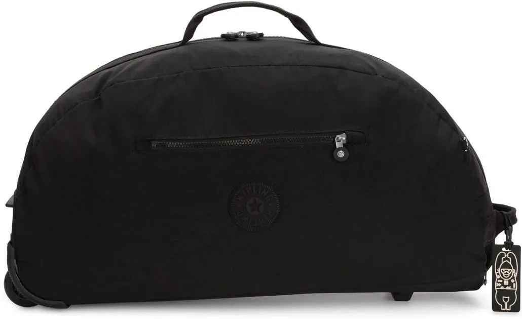 Kipling unisex-adults Devin On Wheels Carry On Duffle, black noir, One Size
