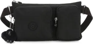 Kipling Women's Presto Up Waist Pack, Black Noir, 11" L x 6.5" H x 1.25" D,KI7002