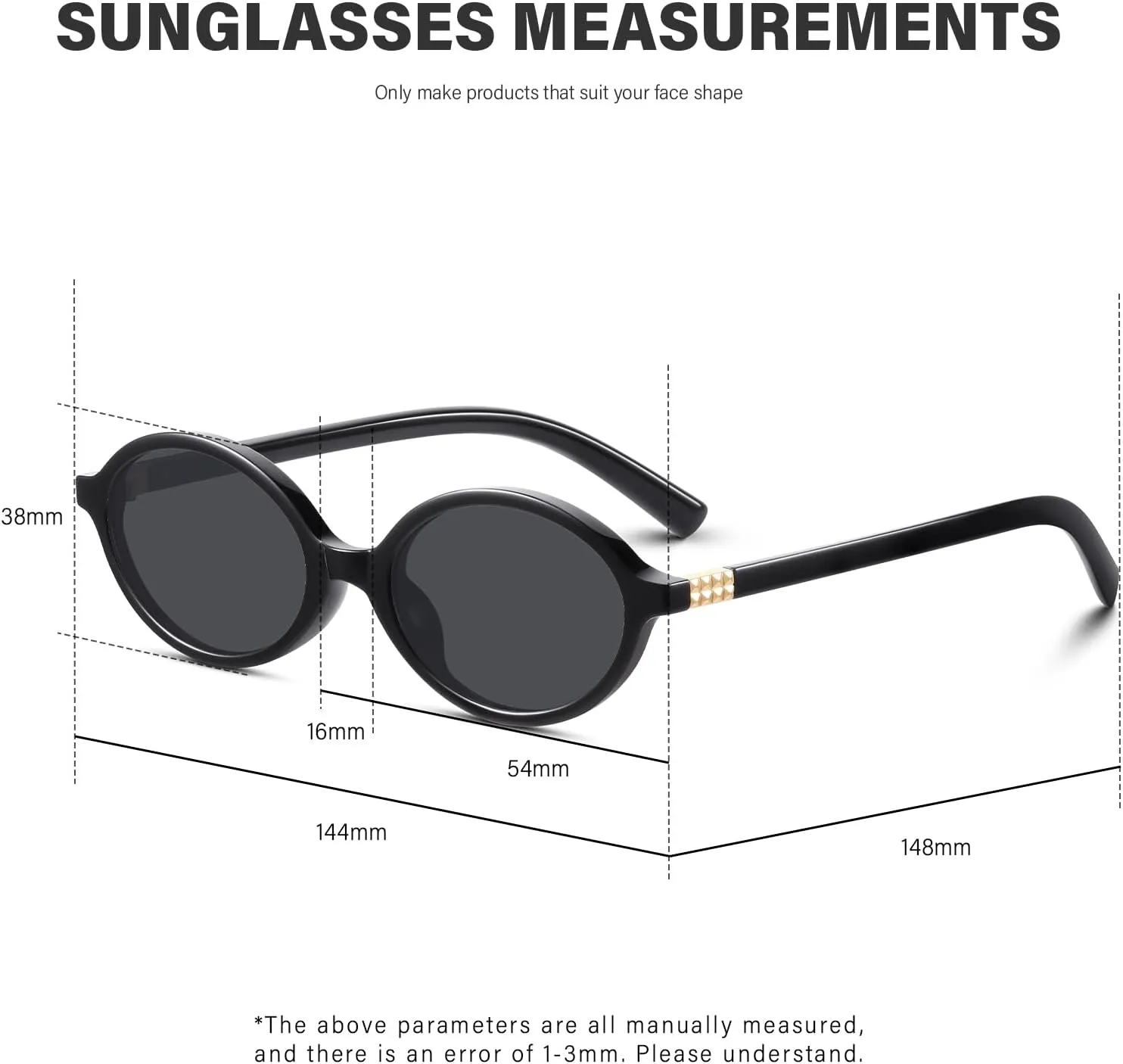 KUGUAOK Retro Oval Sunglasses for Women Trendy Small Frame 90s Sun Glasses UV Protection Y2k Fashion Shades