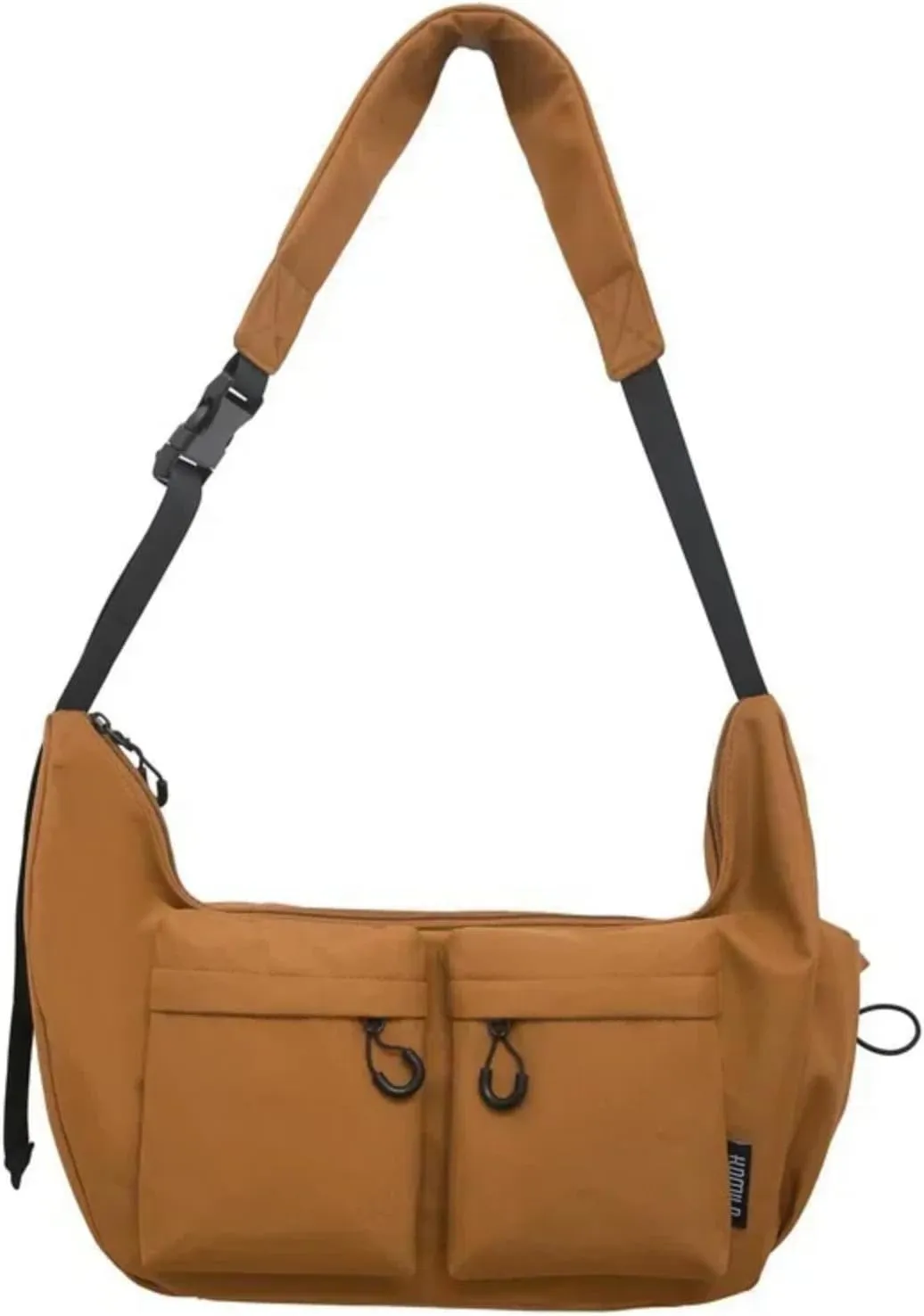 Large Capacity Messenger Canvas Bag, Vintage Water Resistant Canvas Satchel, Crossbody Bag with Pocket for Women and Men