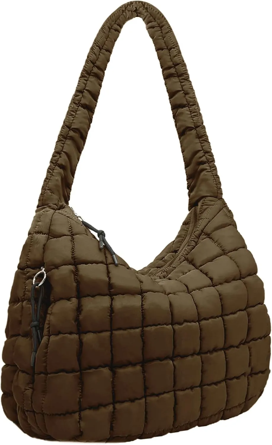 Large Puffer Tote Bag Quilted Crossbody Bags for Women Quilted Carryall GYM Tote Soft Puffy Shoulder Bags for Travel