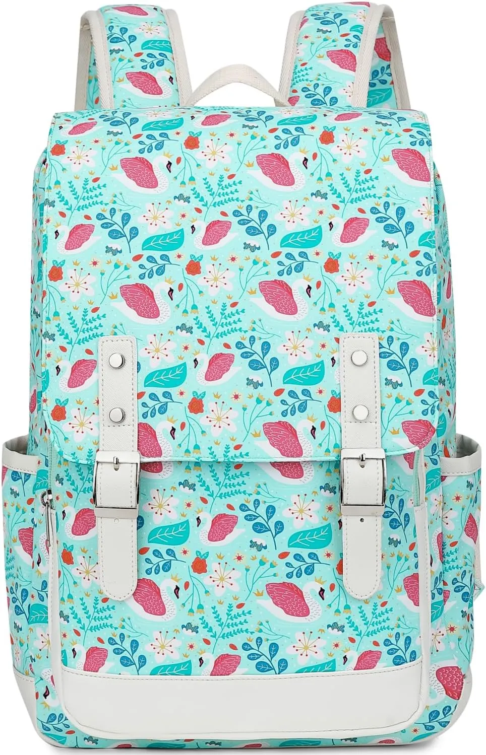 Leaper Cute Laptop Backpack Canvas Bag Daypack Satchel