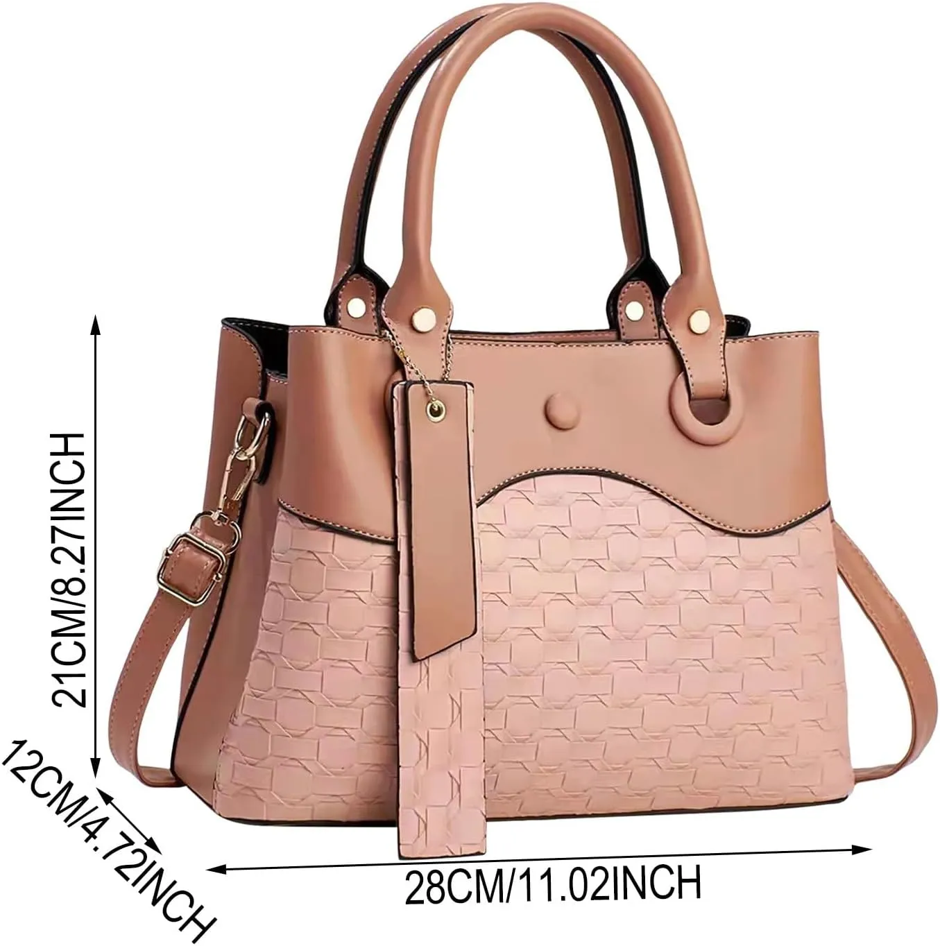 Leather Purses Shoulder Bag Retro Handbag Simple And Atmospheric Single Shoulder Bag Korean Version Of The Trend Of