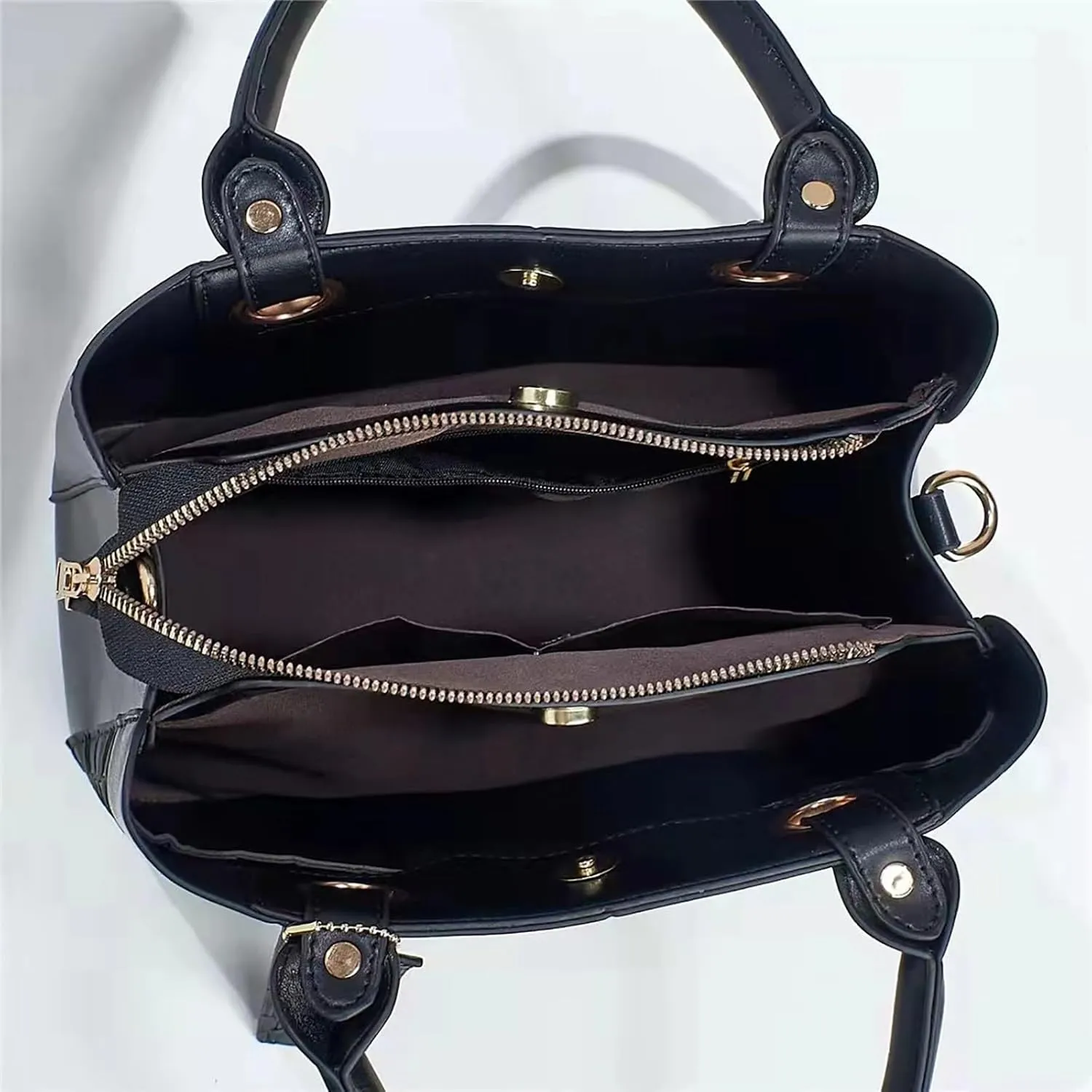 Leather Purses Shoulder Bag Retro Handbag Simple And Atmospheric Single Shoulder Bag Korean Version Of The Trend Of