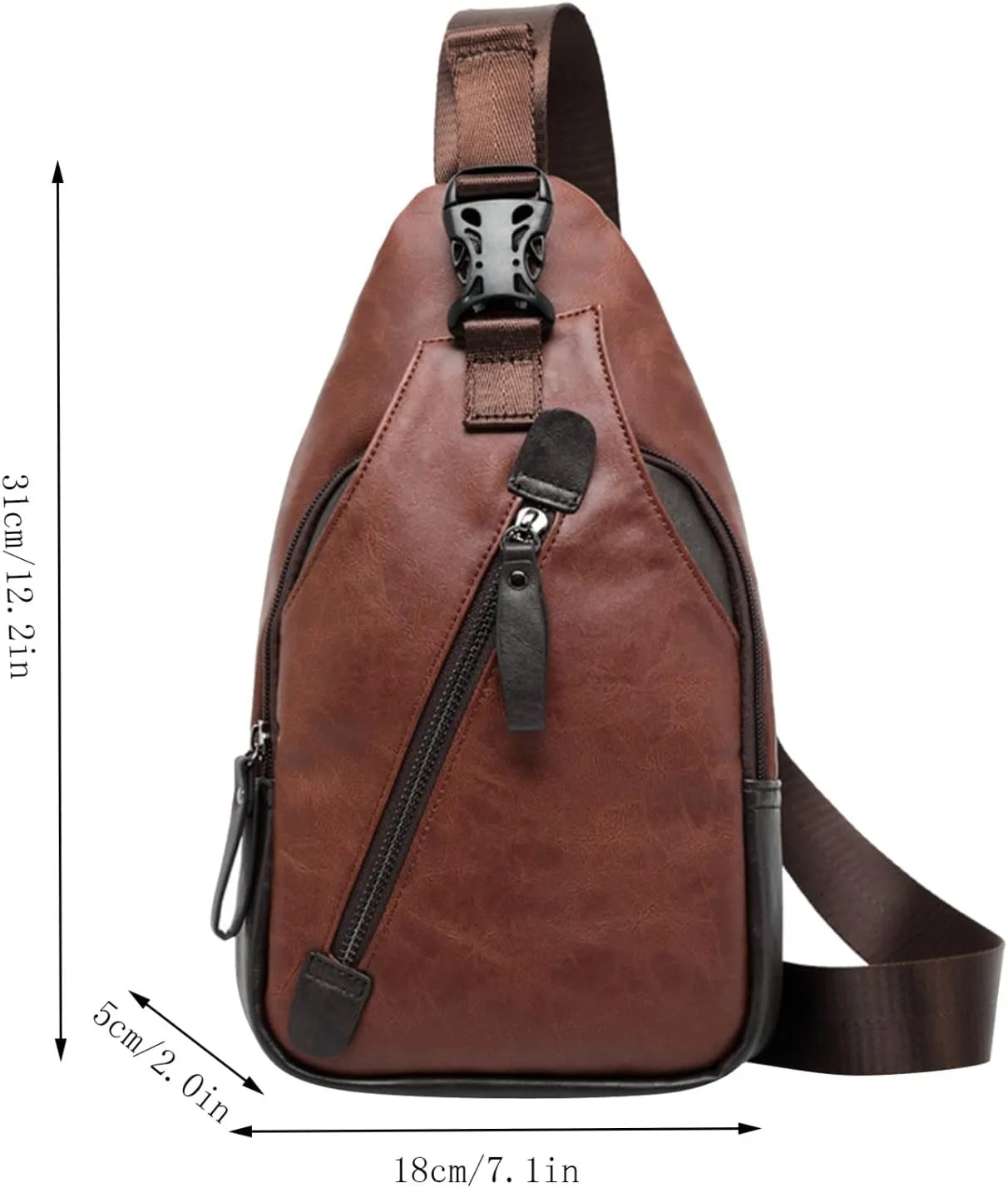 Lightweight Small Crossbody Bag for Women Men Single Shoulder Bags with Adjustable Strap Womens Trendy Cute Bag