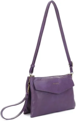 Liz Soto Lexi Womens Crossbody Purse and Wristlet - Vegan Leather Wallet and Over the Shoulder Bags with Wrist Strap