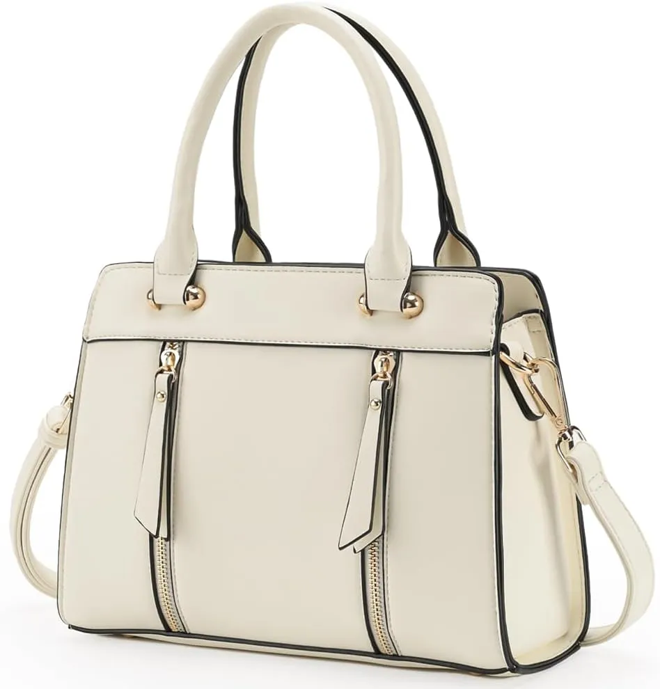 LJOSEIND Small Satchel Purses for Women - Fashionable Handbags, Top Handle Crossbody Bags with Adjustable Strap