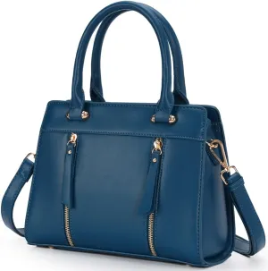 LJOSEIND Small Satchel Purses for Women - Fashionable Handbags, Top Handle Crossbody Bags with Adjustable Strap