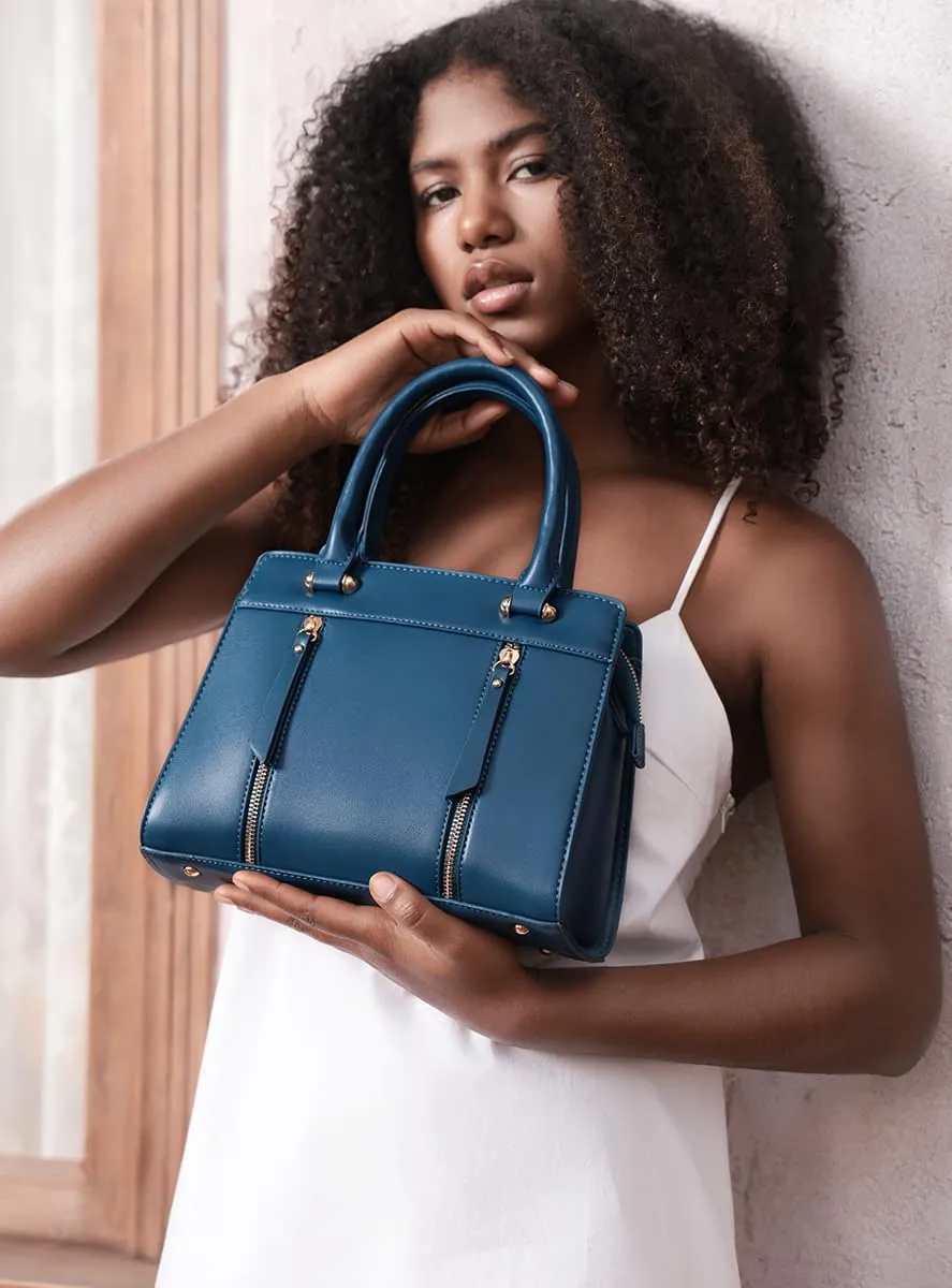 LJOSEIND Small Satchel Purses for Women - Fashionable Handbags, Top Handle Crossbody Bags with Adjustable Strap